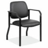 OfficeSource | Big & Tall | Guest Chair with Arms and Black Frame - 22''W - Image 7