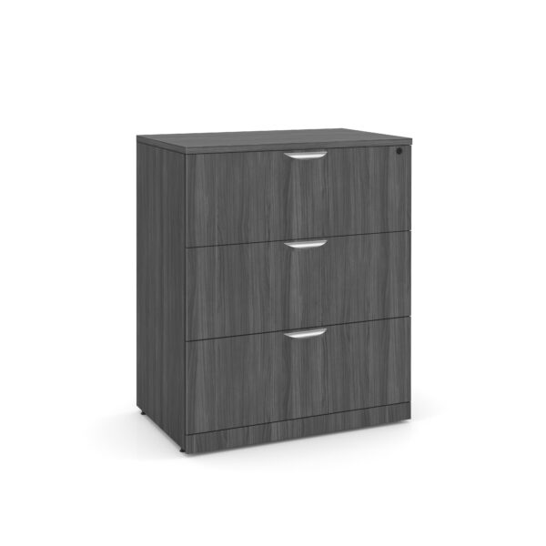 OfficeSource | OS Laminate Lateral Files | 3 Drawer Lateral File Cabinet - Image 11