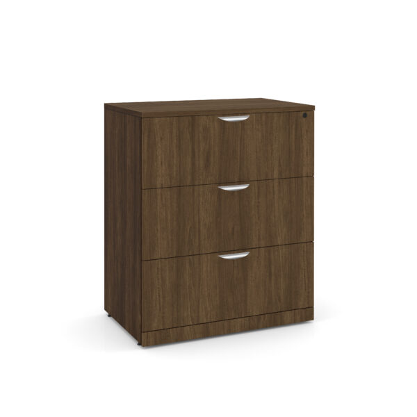 OfficeSource | OS Laminate Lateral Files | 3 Drawer Lateral File Cabinet - Image 11