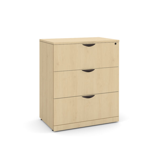 OfficeSource | OS Laminate Lateral Files | 3 Drawer Lateral File Cabinet - Image 11