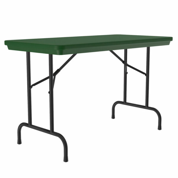 OfficeSource | Colorful Blow Mold Folding Tables | Fixed Height Blow Mold Table - 48'' x 24'' - Image 13