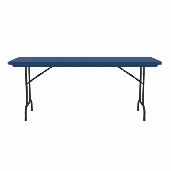 OfficeSource | Colorful Blow Mold Folding Tables | Fixed Height Blow Mold Table - 60'' x 30'' - Image 16