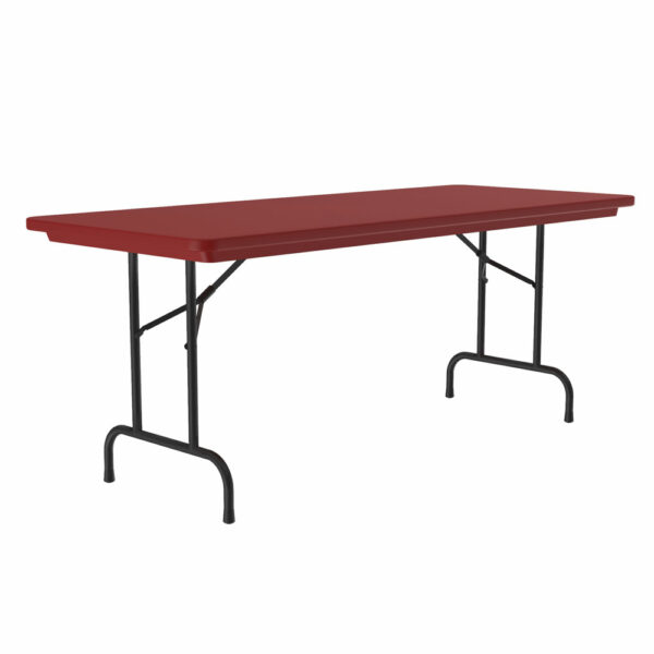 OfficeSource | Colorful Blow Mold Folding Tables | Fixed Height Blow Mold Table - 60'' x 30'' - Image 16