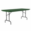 OfficeSource | Colorful Blow Mold Folding Tables | Fixed Height Blow Mold Table - 60'' x 30'' - Image 16