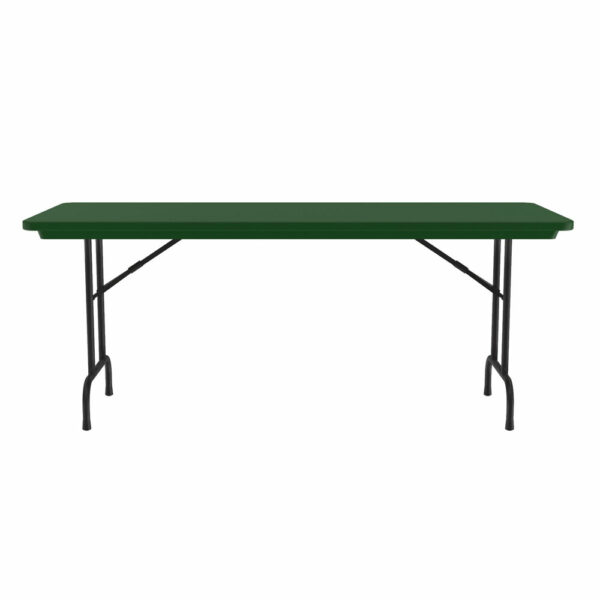 OfficeSource | Colorful Blow Mold Folding Tables | Fixed Height Blow Mold Table - 72'' x 30'' - Image 11