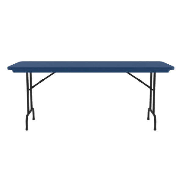 OfficeSource | Colorful Blow Mold Folding Tables | Fixed Height Blow Mold Table - 72'' x 30'' - Image 11