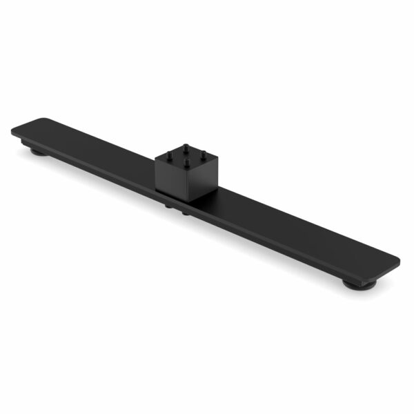 OfficeSource StandUp Standing Desk Collection Single 24'' HAT Foot with Adapter - Image 3